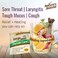 Gargle Away AllNatural Throat Care  Soothes Sore Throat Tough Mucus Persistent Cough Oral Thrush for Adults 40 Packets  Spicy Herb Flavor