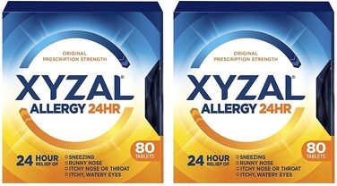 XyzalAllergy Tablet 80 Count 2 Pack