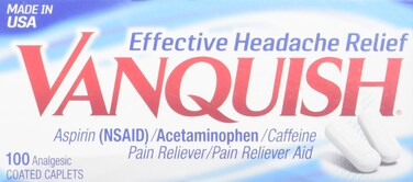 VanquishExtra Strength Pain Reliever Caplets 4 Count