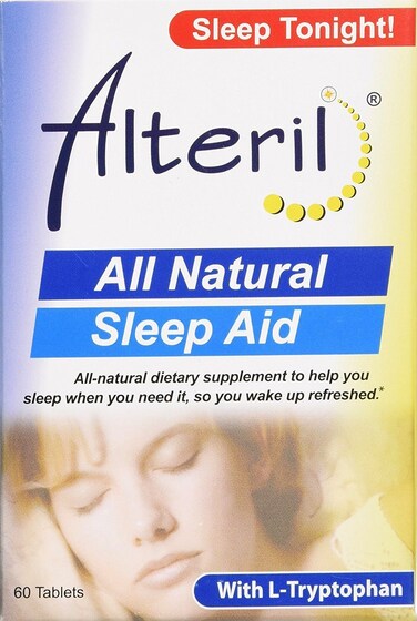 Alteril  Sleep Aid All Natural  60 Tablets