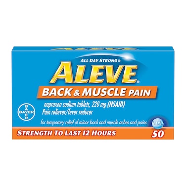 Aleve Back and Muscle Pain Tablets 50CT