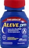 Aleve PM Caplets Fast Acting Sleep Aid and Pain Relief for Headaches Muscle Aches NonHabit Forming 220 mg Naproxen Sodium and 25 mg Diphenhydramine HCl Capsules 80 count