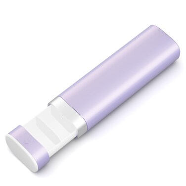 OdaroWeekly Travel Pill Organizer Small Pill Box 7 Day Daily Medicine Organizer Box 7 Compartments to Hold Medicine Vitamin and Supplement  Purple