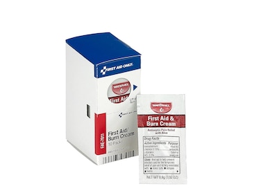 First Aid Only FAE7011 SmartCompliance Refill Burn Cream Packets 10 Count