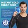 25 Packs Instant Ice Cold Pack 6 x 45  Disposable Instant Ice Packs for Injuries  Cold Compress Ice Pack for Pain Relief Swelling First Aid Toothache Athletes  Outdoor Activities