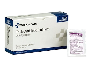 First Aid OnlyG460 Triple Antibiotic Ointment Packets 25 Count