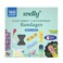 Welly Bandage Large Refill Pack  Adhesive Flexible Fabric GlowinTheDark  Waterproof Bandages  Assorted Shapes and Patterns for Minor Cuts Scrapes and Wounds  160 Count