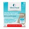 SilverSeal Burn and Wound Dressing Hydrogel Pads with XStatic Silver Soothing Moist  Protective for Burns Cuts  Wounds 2 x 3 Sterile Dressings 6 Count