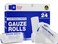 Gauze Rolls Pack of 24  Premium Quality Lint and LatexFree 4 inches x 41 Yards Conforming Stretch Bandages Designed for Effective Wound Care  Comfort  Ideal for use as a Mummy wrap