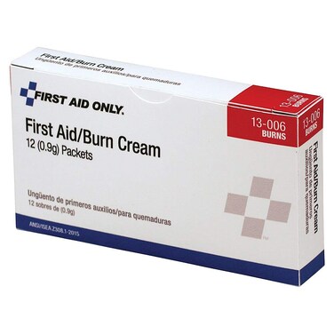 First Aid Only13006 First AidBurn Cream Packet Box of 12