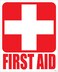 4 First Aid Kit Sticker Sign Self Adhesive Decal 5x4 for Car Office or Business Emergency First Aid Kit Sign