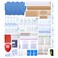 Comprehensive School Classroom First Aid Kit  Red First Aid Trauma Bag  Emergency Bag with 200 Supplies for First Responder  Economical First Aid Bag for Schools  Groups  105 x 7 x 75