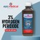 H2O2 Hydrogen Peroxide Solution 3 USP  16 oz First Aid Antiseptic  Multipurpose Cleaner  Hydrogen Peroxide Mouthwash Topical Wash for Cuts  Scrapes  16oz Pack of 12