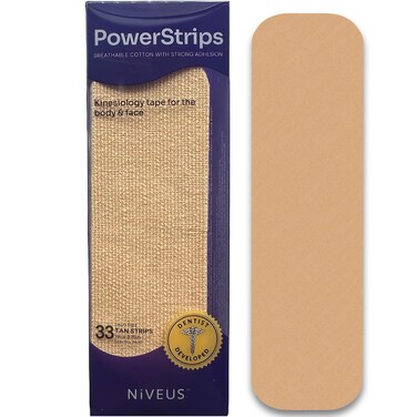 PowerStrips Dentist Developed Elastic Therapeutic Tape 33 Strips