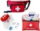 ASA TECHMEDASA TECHMED Lifeguard First Aid Kit  Includes Lifeguard Fanny PackHip Pack CPR Kit and 72Piece First Aid Kit Red