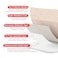 Silicone Foam Dressing with Adhesive Border  Wound Dressing Bandage  Silicone Foam Pad  Pack of 10  4 x 4 Inches Large Waterproof Bandages  Self Adhesive Wound Care and Dressings