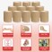 Ever Ready First Aid Self Adherent Cohesive Bandages 3 x 5 Yards  12 Count Tan