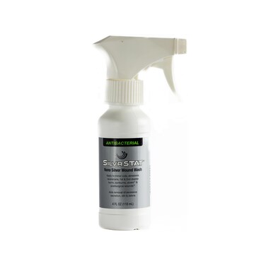 Nano Silver Wound Wash Sprayer  Debride  Fine Mist Spray  4 fl oz