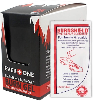 EverOne Emergency Burncare Burn Gel 35g Packets 25 Count