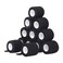 Self Adhesive Bandage Wrap 2 x 5 Yards 12 Rolls Elastic Self Adhesive Tape Sports Wrap Tape Breathable Flexible Stretchy Cohesive Bandage for First Aid Sprains Protection