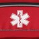 BNYYUGEmpty Red First Responder Bag On Call Trauma Bag EMT First Aid Carrier for Paramedics and Emergency Medical Supplies Kit Red