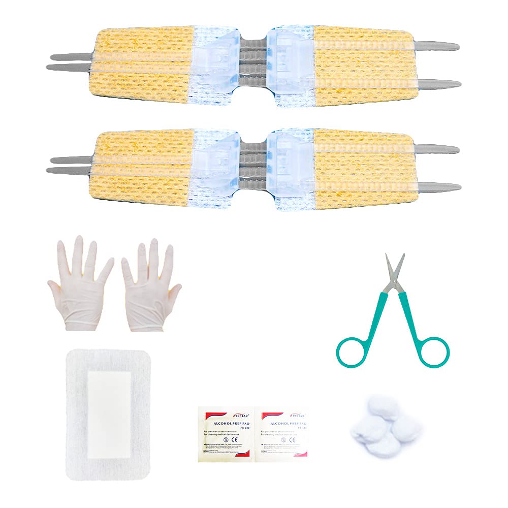 Buy Emergency Laceration Closure Kit for Lacerations and Cuts 10 Piece ...