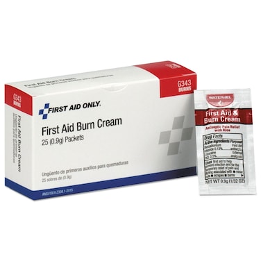 First Aid Only G343 24 Unit ANSI Class A Refill Burn Cream 25Box FAOG343