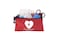 First Responder Kit Designed to Hold Necessary Components for Use with an AED