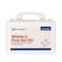 First Aid Only 16 Unit Welder First Aid Kit 110Piece Kit