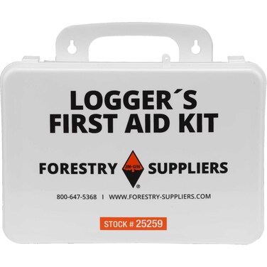 Forestry Suppliers Loggers First Aid Kits Plastic Case