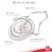 NOVAMEDIC First Aid Adult and Child CPR Rescue Mask Detachable Single Valve Pocket Resuscitator with Hard Case and Wrist Strap Kit Red