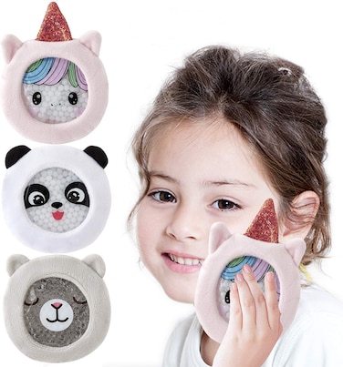 Hot Packs  Ice Packs for Injuries Reusable 3 Pack  Cute Reusable Ice Pack  Warm Compress Animals Set  Use As Cold Packs for Injuries Hot Compress Flexible Ice Pack or Lunch Cold Pack for Kids