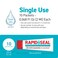 Wound Gel Single Use Packets 10ct  Stops Bleeding in Seconds for Minor Cuts  Scrapes Packets for easy storage and Restocking