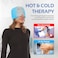 2 Pack Migraine Relief Ice Head Wrap Headache and Migraine Hat  Cold Gel Head Ice Pack with Face and Eye Mask Compress for Cooling Migraine Relief  Tension Headache Relief Sinus Pressure Relief