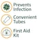 Globe3 Pack 1oz Triple Antibiotic Ointment First Aid Ointment for Minor Scratches and Wounds and Prevents Infection Compare to The Active Ingredients of Leading Brand