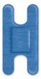 CuradKnuckle Woven Blue Detectable Bandage 100Count