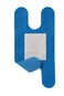 CuradKnuckle Woven Blue Detectable Bandage 100Count