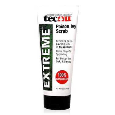 Tecnu ExtremePoison Ivy  Oak Scrub 10 Oz Removes Poisonous Plant Oils That Cause Rash and Itching Poison Ivy and Poison Oak Urushiol Oil Remover for Itchy Skin Relief Cleanses  Calms