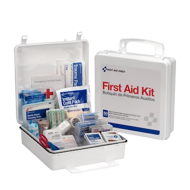 PacKit First Aid Only 6088 165 Piece 50 ANSI First Aid Kit Weatherproof Plastic Case