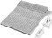 Heating Pad for Back  Cramps ReliefElectric Heat Pad Fast Heat6 Level Heat Setting3 Level TimmingAuto Shut Off Machine WashableSuitable for BackNeckAbdomen Pain Relief Light Grey 1733