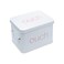 AQ  OUCH Metal First Aid Box White  Medical and First Aid Storage Box with Compartments and Side Handle First Aid Box for Home Office Clinics Empty First Aid Organizer