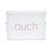 AQ  OUCH Metal First Aid Box White  Medical and First Aid Storage Box with Compartments and Side Handle First Aid Box for Home Office Clinics Empty First Aid Organizer