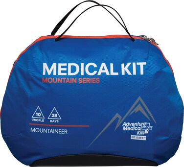 Adventure Medical Kits Mountain Series Mountaineer First Aid Kit  218 Pieces