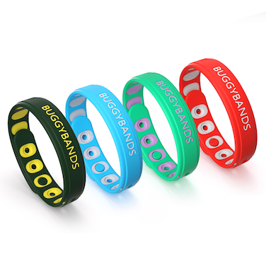 Mosquito Repellent Bracelets 4 Pack Silicone Mosquito Repellent Wristbands DEETFree Insect  Bug Repellent Wrist Bands for Adults and Kids Indoor Outdoor Use