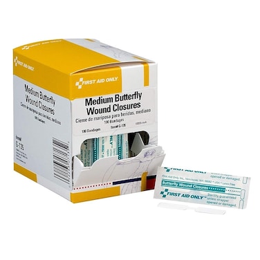 First Aid Only 038 X 175 Medium Butterfly