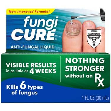 FUNGICURE AntiFungal Liquid  Kills 6 Types of Fungus  Clinically Proven  1 fl oz