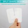 Feeding Tube Adhesive Wound Dressing Sponge Split Drain Bandage for Peg G J SupraPubic Incision Bordered Guaze Pad OffCut Catheter Stabilization Device Holder Post Surgery 4X 4 Pack of 20