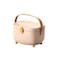 Medicine Storage BoxMedication and Pills Organizer Secure Store First Aid Kit Organize Prescription Portable Safe Storage Case Lockable Emergency Medical Supplies Oval Double LayersPink