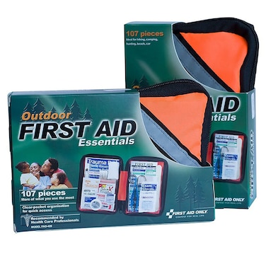 First Aid Only Outdoor First Aid Kit 107 Piece Fabric Case