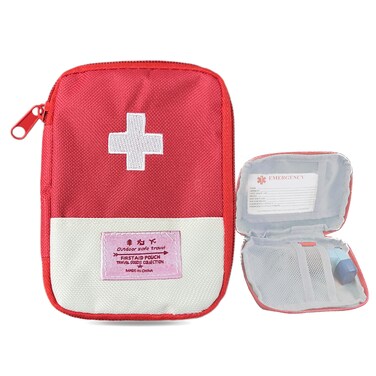Mediss Asthma Inhaler Protective Case  Portable Emergency Travel Pouch Storage Bag Fits Inhaler Spacer Diabetes Supplies
